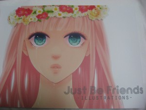 Just Be Friends イラストbook 表紙